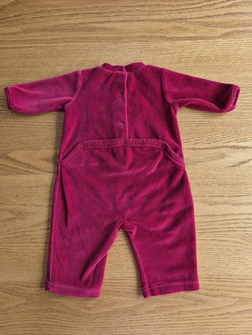 Vintage Classic Pooh Disney Baby First Christmas Velour Set 3pc Romper Bib Y2K